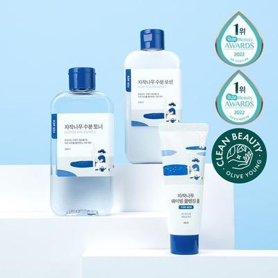 For Men Birch Toner/Lotion 2-piece Set (+ 40ml Shaving Foam Included)