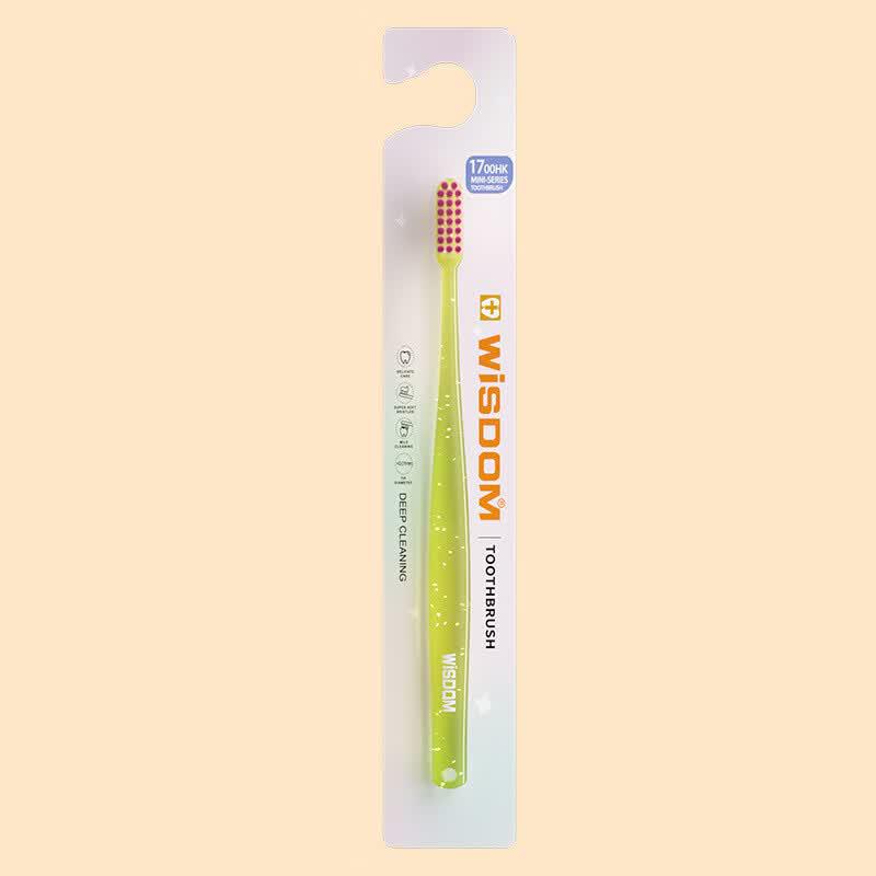 WISDOM Orthodontic Soft Bristle Small Head Toothbrush