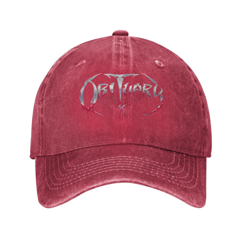 Unisex Obituary rock metal band  Cap Wear Baseball Cap Fashion  Trucker Hat Adjustable