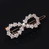 Ladies Headwear Woman Hair Accessories Metal Hairpins Triangle Hair Clip Moon Circle Hairgrip