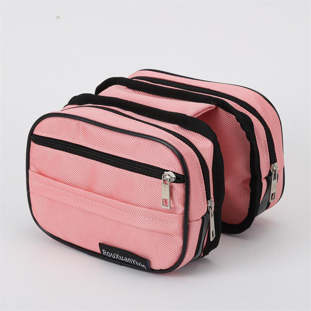 Bicycle Toolkit & Storage: Handlebar Bag, Saddle Bag, Top Tube Phone Holder, Water Bottle Holder