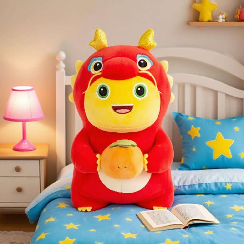 Milk Dragon Plush Doll Toy Dinosaur Cartoon Doll Doll Machine Gift Box  Mascot