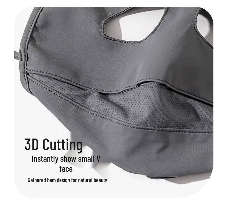 Women's UV Protection Full Face Mask - Summer Ice Silk Sunshade for Cycling and Driving