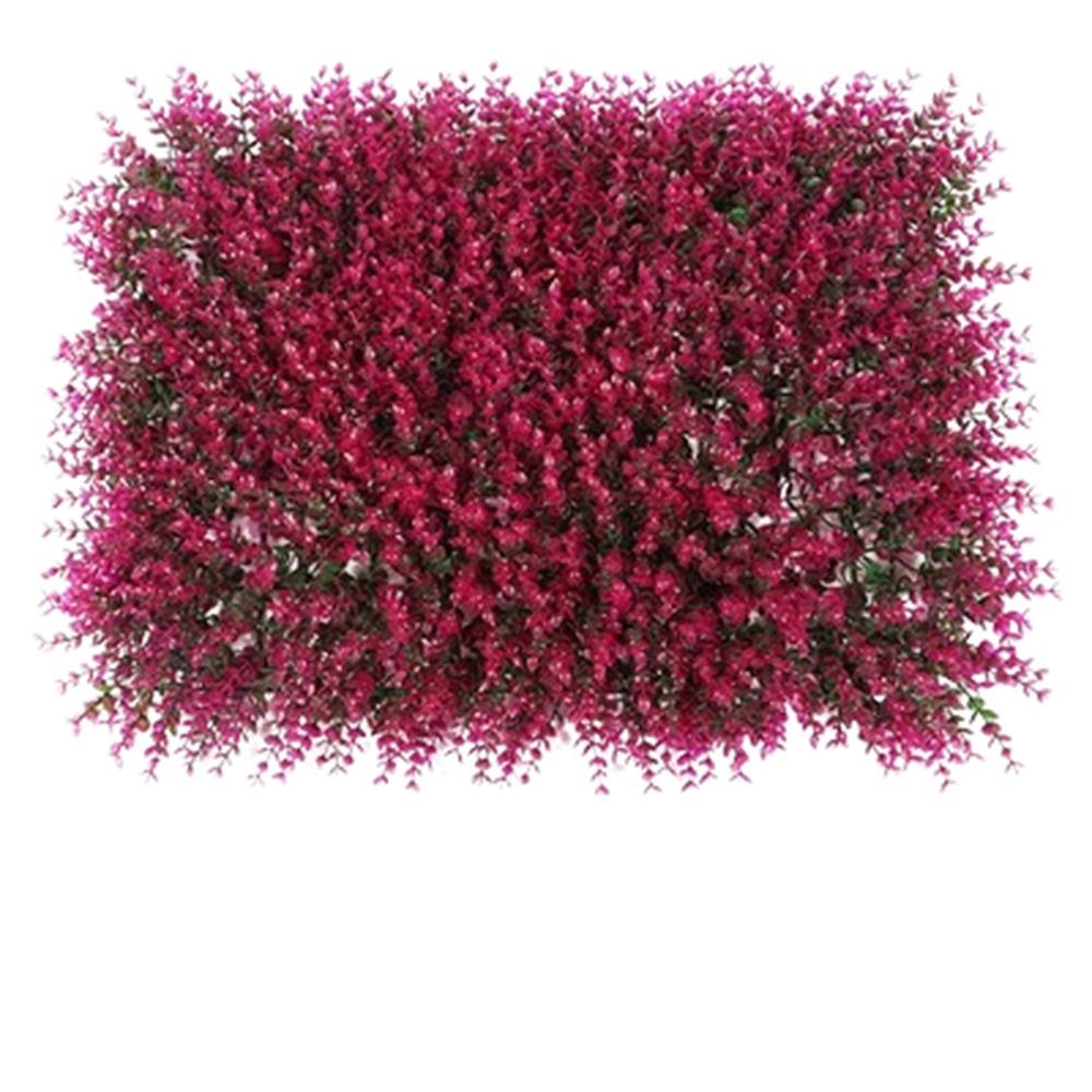 Plastic Lawn Artificial Plant Wall Panel UV Resistant Fake Lawn Carpet  Party Decor