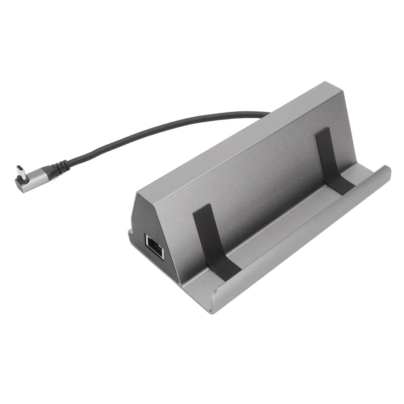 

Док-станция 7 в 1 Type C - PD HD Мультимедийный интерфейс 2USB3.0 USB2.0 USB C RJ45 Расширение серый