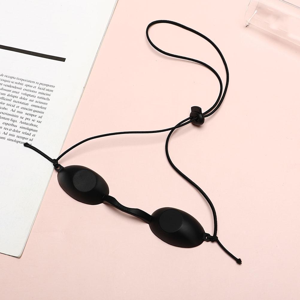 5 Pcs Protective Goggles Eye Shades Tanning Safety Goggles Uv Proof Reusable Eye Mask Eye Protection Cover Health Care