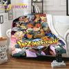Anime deky Inazuma Eleven Deka Měkká kreslená deka Flanel Throw Deka Postel Pohovka Deka Deka Potah křesla Deka Home Decor