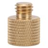 Brass Screw Adapter 3/8 Inch Male To 1/4 Inch Female Thread Reducer Screw Adapter for Camera Tripods