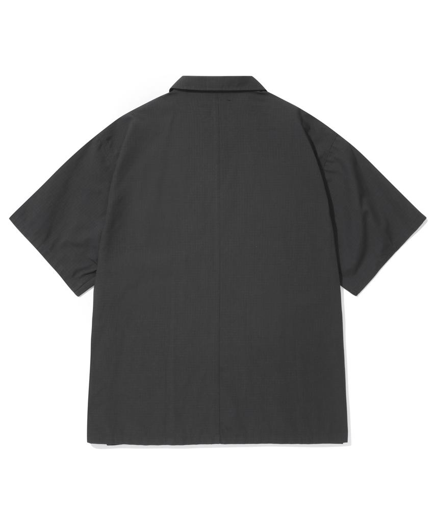 COLUMBIA UNIVERSITY Nyc Blackseries Utility S/S Shirts Jacket Charcoal