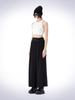 HAUS072C Waist Point Two-Tuck Wide Pants Black