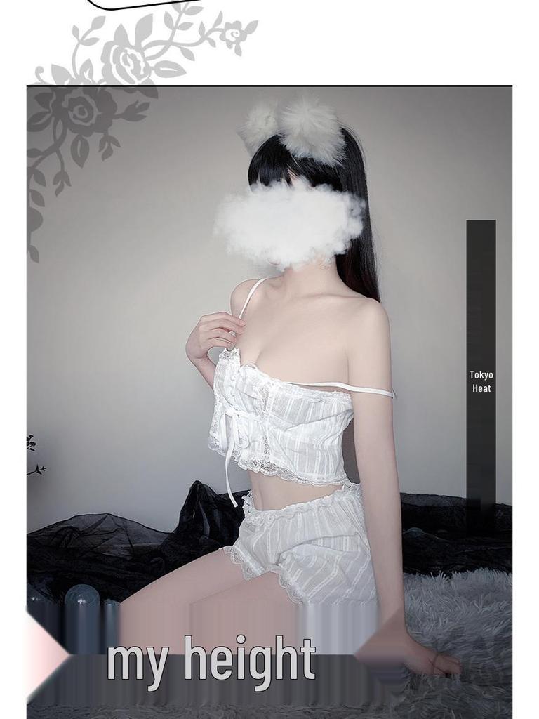 Aesthetic French Court Retro Lace Lingerie - Elegant Bedroom Sleepwear