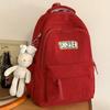 School bag Elementary school girl Junior high school student Corduroy backpack High school student college student backpack