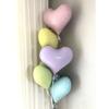 2pcs Macaron Multicolored Love Balloons Birthday Party Valentines Day Wedding Anniversary Decorations Heart Balloon