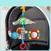 Hedgehog Bird Plush Baby Stroller Pendant Wind Chime With Sensory Development For Newborns And Toddlers
