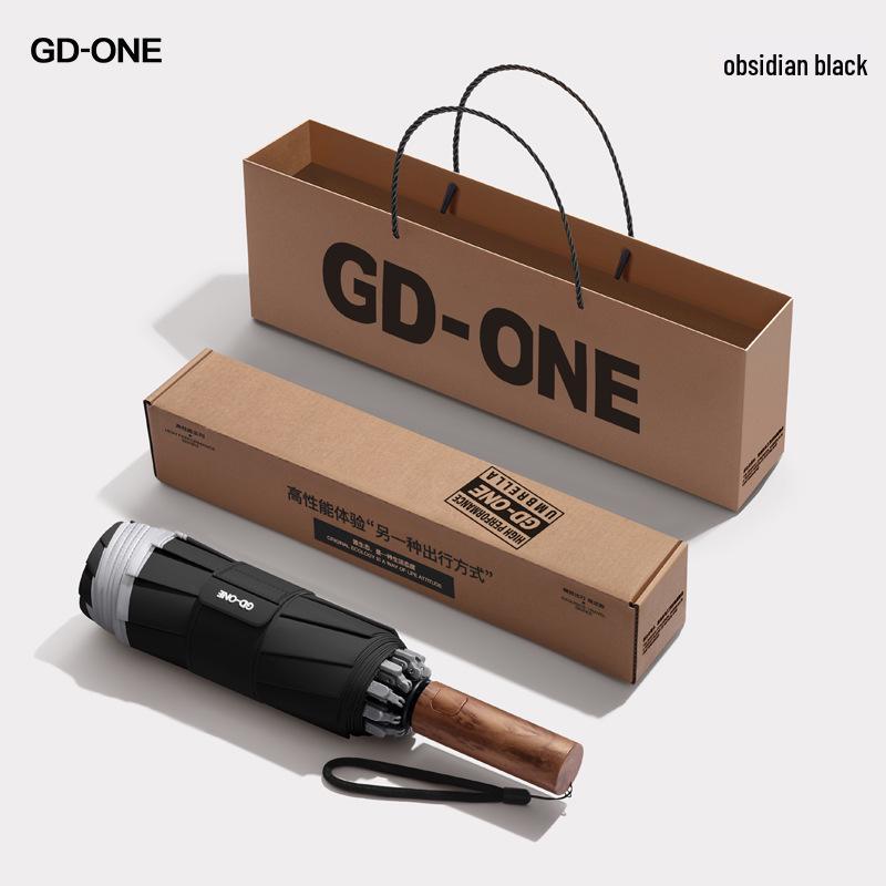 60-Bone High-End Automatic Folding Dual-Use Umbrella, Anti-Rebound, Sunshade for Men & Women