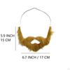 Fake Beard Costume Whisker Mustache for Masquerade Carnival Festive