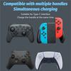 ABUO-USB Type C 6 In 1 Universal Controller Charging Dock Station For PS5 Series X For Switch Game Controllers Accessory