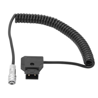 D Tap To 4K Spring Power Cord for Blackmagic Pocket Cinema Camera 4K  Gold Mount V Mount B