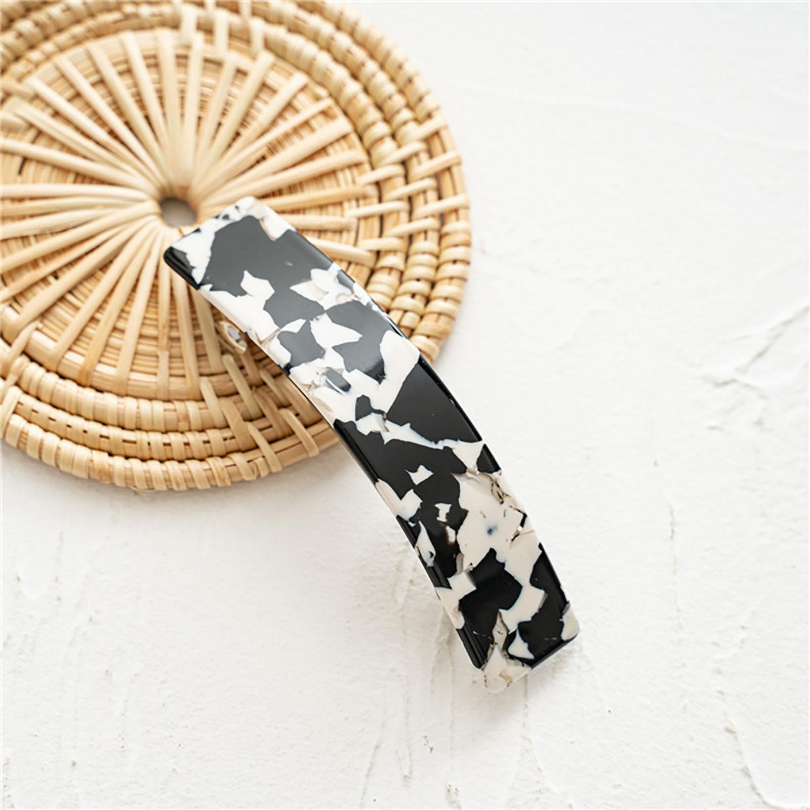 

Большая автоматическая заколка для волос в виде черепахи, аксессуары для волос для женщин и девочек, густые волосы, 6 цветов в наличии One Size чёрный