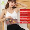 Electric Heated Waist & Lumbar Massager with Menstrual Relief