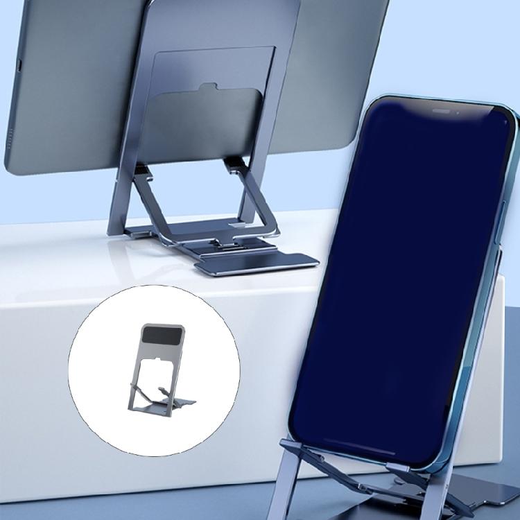 Ergonomic Adjustable Holder for Smartphones Tablets ABS Plastic Lightweight Portable for 4-13 Inch Devices Travel Office