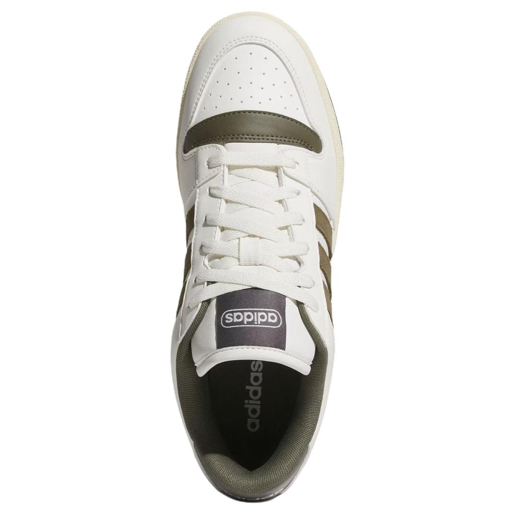 Adidas BREAK START Abrasion Resistant Low Top Skateboard Shoes Unisex White Sneakers JS3380