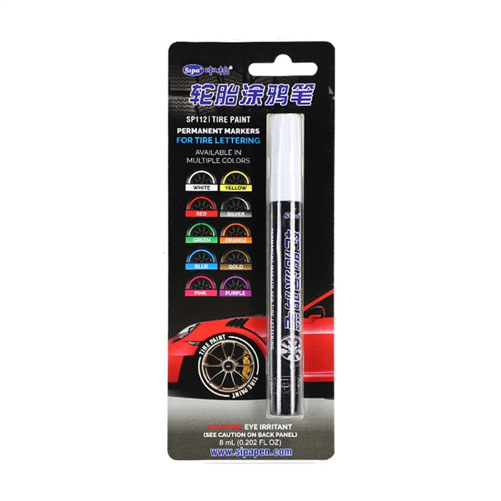 Tire Marker Pen Art Marker White Marker Pen White Letter Tire Pen Set
