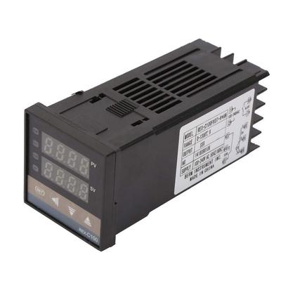 AC 110V-240V LED PID Temperature Controller, Rapid Temperature Control, Alarm, Fast Response, Thermocouple/Temperature Sensor with Up To 25A SSR, Digi