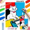 Marie The Aristocats Digital Oil Painting Art Kit Hand Painted Home Decor
