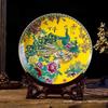 Modern Pastel Jingdezhen Ceramic Decorative Plate for Home Ornament