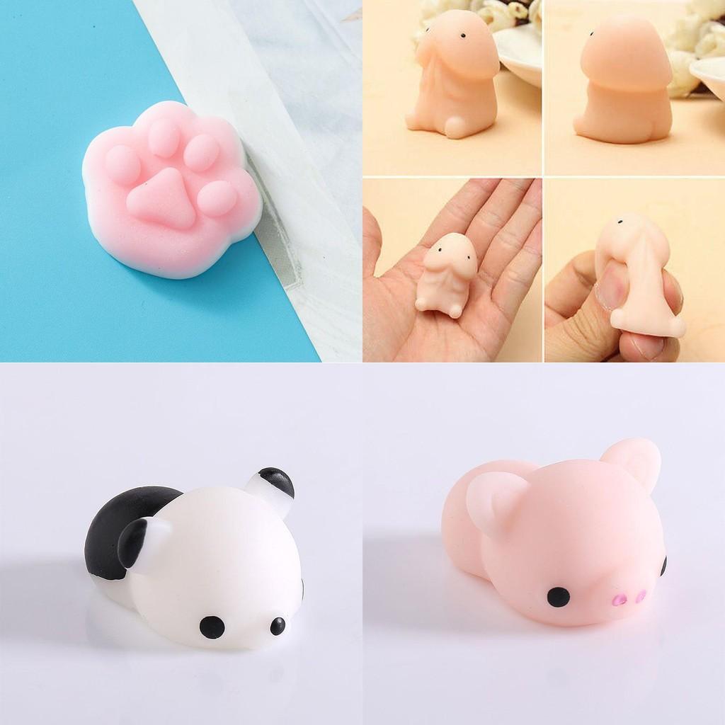 Cartoon Animal Stress Relief Ball With Soft Gel For Kids And Adults