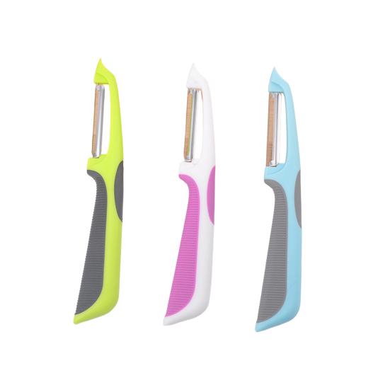Vegetable Peeler Fruit Peeling Cutter Ergonomic Design Stainless Steel Carrot Potato Sharp Peeler for Restaurant