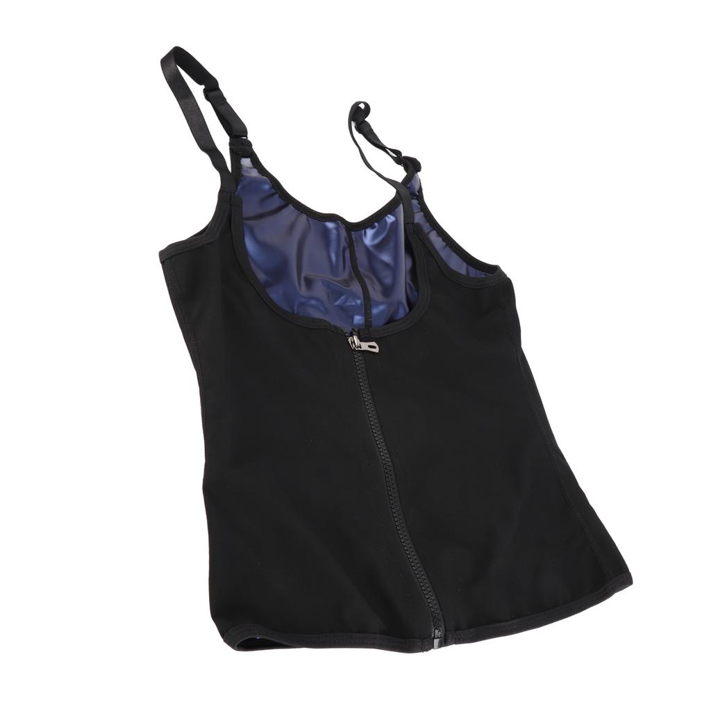 Women Fitness Sweat Vest Sports Breathable Elastic Fat Burning Shapewear Body Shaper