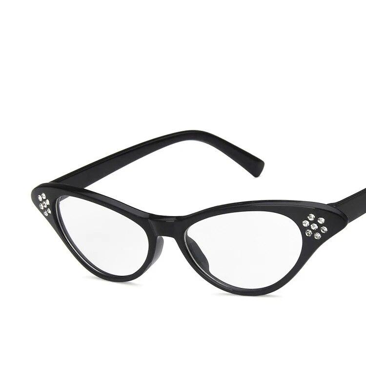 Vintage Cateye Sunglasses Women Sexy Retro Small Cat Eye Sun Glasses  Designer Colorful Eyewear For Female