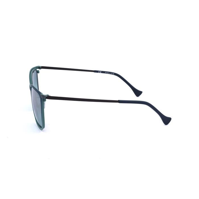 Lunettes de soleil - POLICE - Rival 11 - Aviator - Semi Matt Water Green - Verres verts