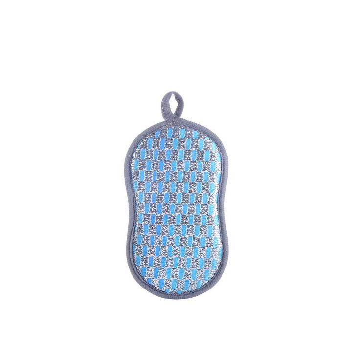Double-Sided Non-Stick Kitchen Sponge & Scourer Brush