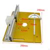 Aluminum Alloy Router Lifting System, Engraving Trimmer Platform Stand ,Router Lift Table
