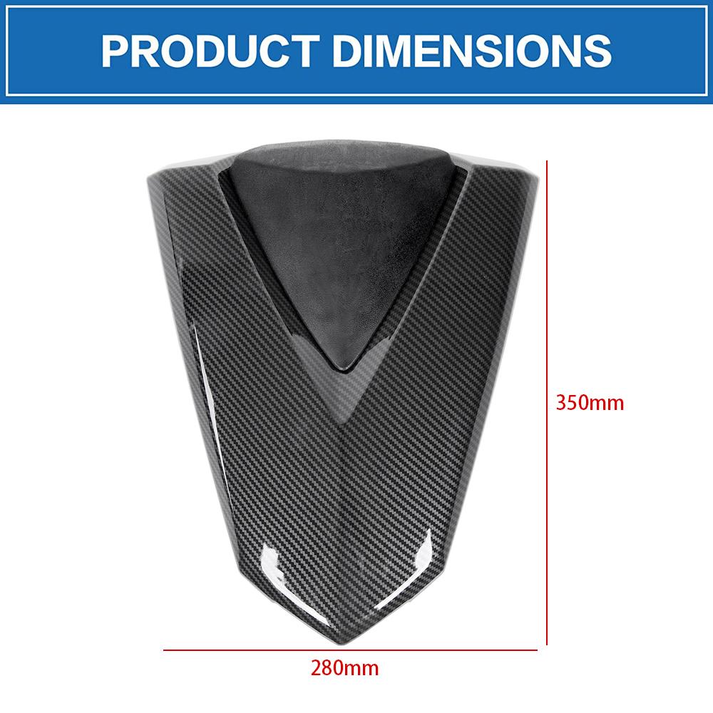 MT03 Seat Cover Cowl Rear Passenger Solo Pillion Fairing for Yamaha MT-03 2016 2017 2018 2019 2020 2021 MT 03 Accessories Carbon
