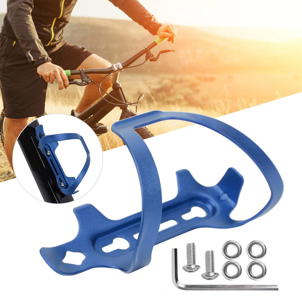 ZTTO Bicycle Water Bottle Cage Universal Water Cup Bracket Lightweight Aluminium AlloyBlue