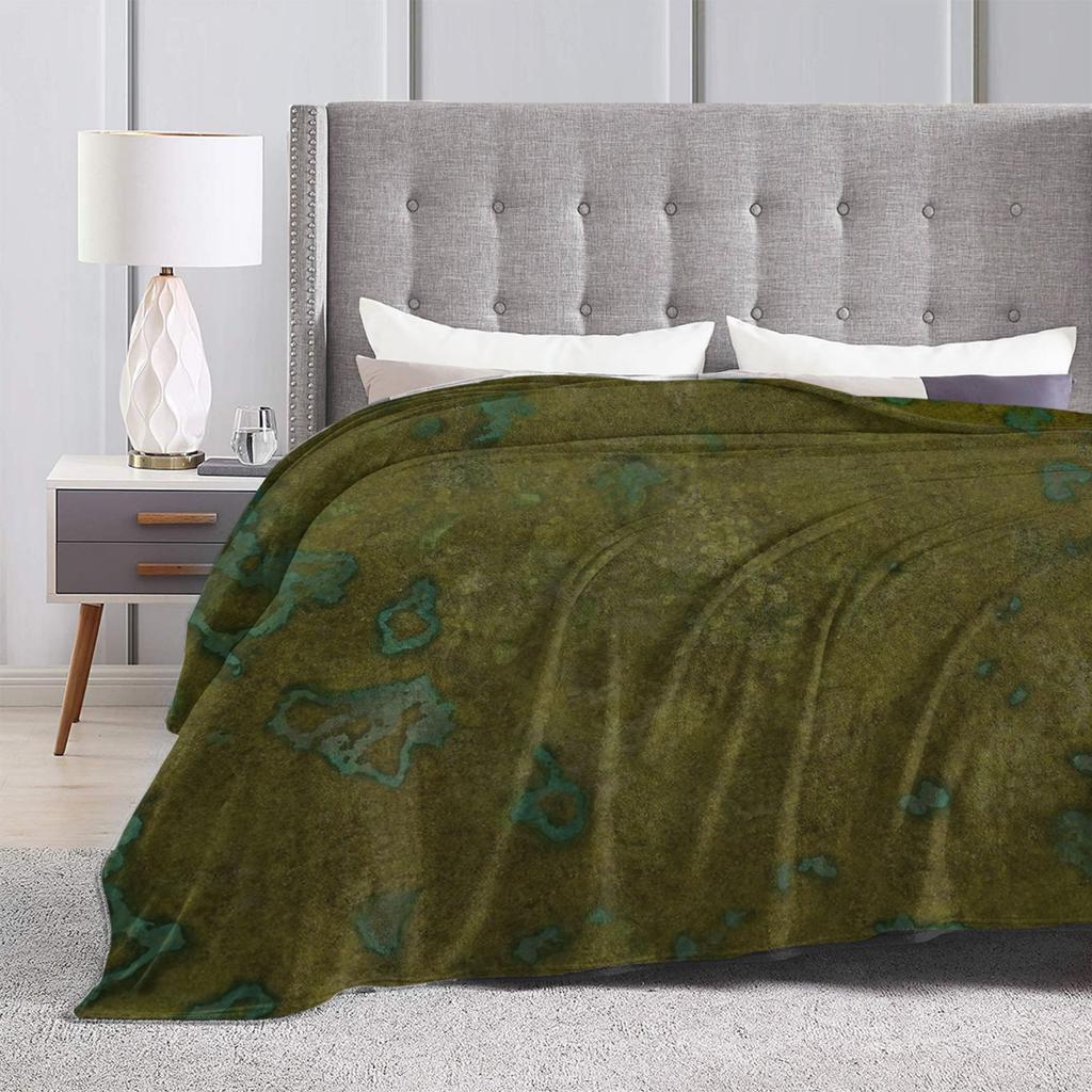 Bequeme Gras-Kampfmatte Flanell-Decken Frühling Weiche Bettwäsche Überwürfe für Kinder Erwachsene Couch Bett Tagesdecke Sofabettbezug