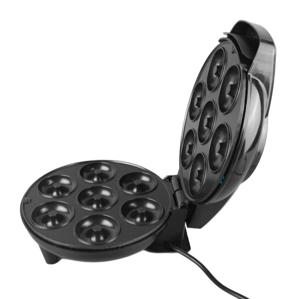 Mini Donut Maker 1200W 7 Holes Electric Donut Press Machine with Non Stick Coating for Breakfast