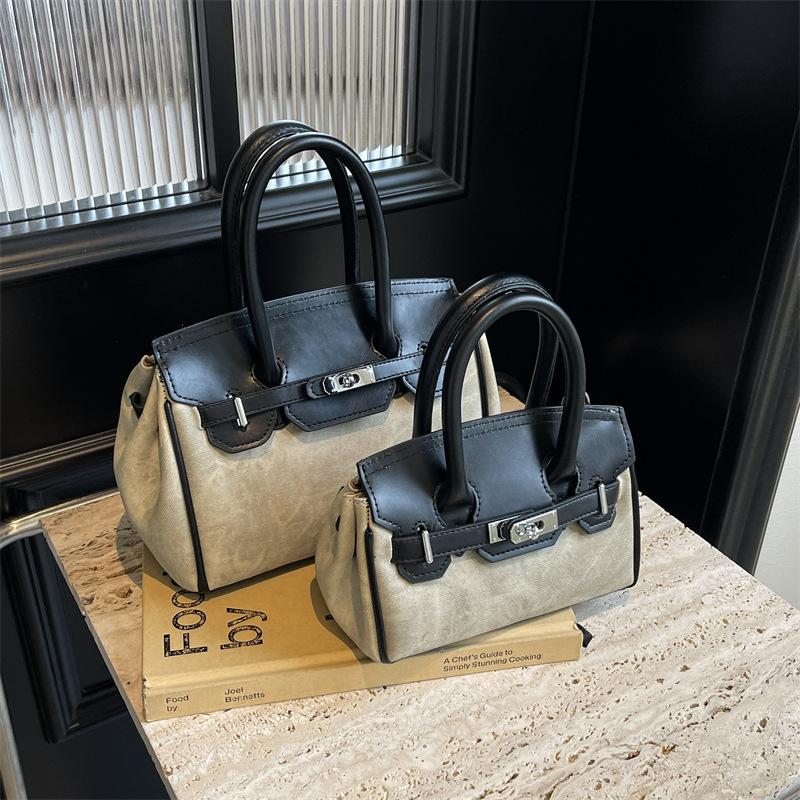 Nová špičková kontrastní barva platinová taška přenosná přes rameno šikmo dámská taška