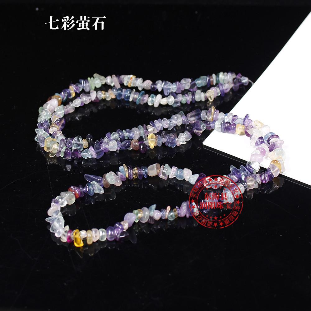 Naturweißes Pulver, gelber Amethyst-Bruchstein, Halbfertigprodukt, DIY, Farbige Kristallsteine, lose Perlen, Schmuckzubehör