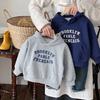 Boys Korean Hooded Sweatshirt Autumn Fashion Casual Jacket For Toddler Baby Trendy Top