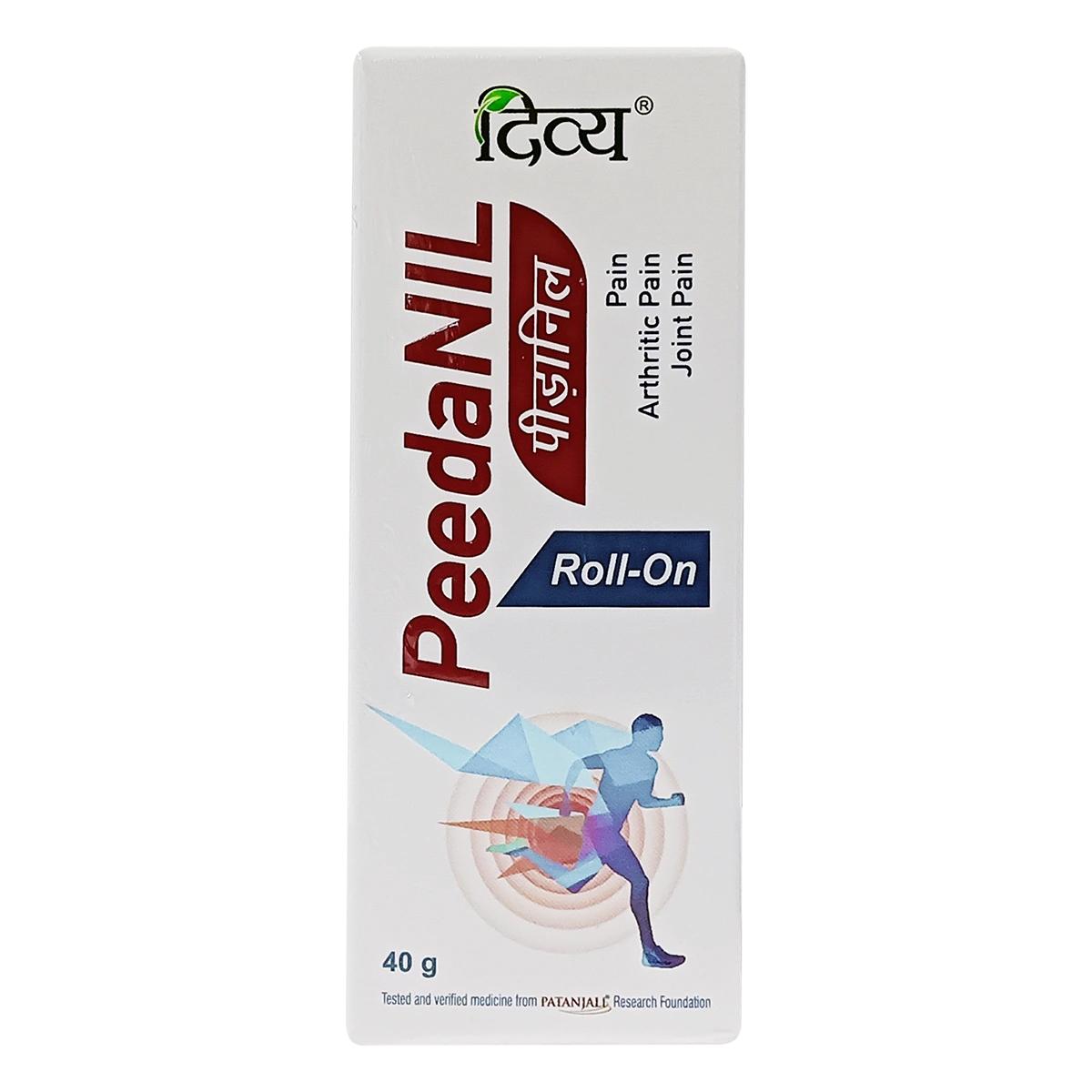 

Patanjali Divya Peedanil Roll-On, With Pain, Arthritic Pain, Joint Pain | 40gm