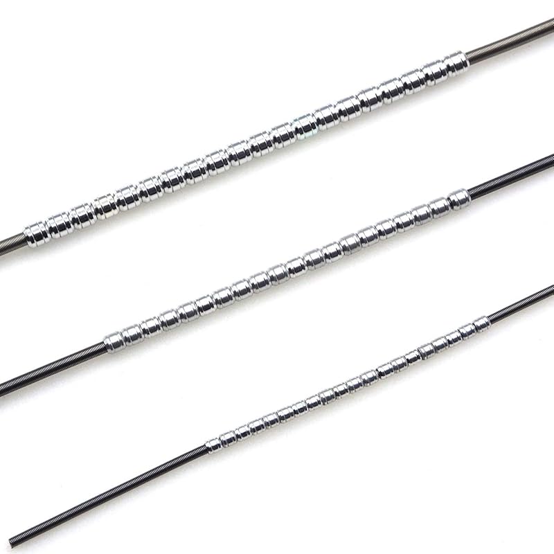 

[Oh.makasenet] Plastic model metal power pipe silver (20 pieces) spring set gunpla (L)