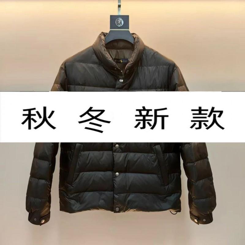 Mens Winter Cotton Puffer Jacket Slim Fit Stand Collar Casual Business Versatile Coat