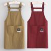Waterproof Adjustable Strap Kitchen Apron with Custom Logo Printing