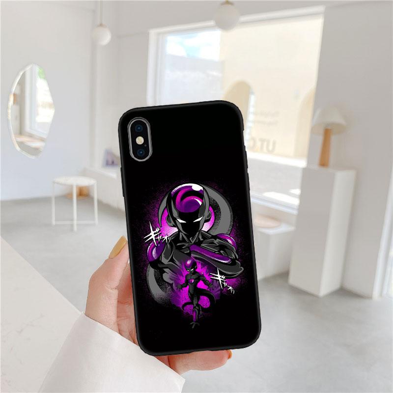 PP28 Dragon Ball Freeza Soft Shell Phone Case for iPhone SE X XS XR 11 16E 17 Pro Max Air 8 7 6 6s Plus