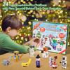 Christmas Advent Calendar 2025 Boys, 24 Days Toy Figures Building Blocks Countdown Calendar Including 29 Characters, Boys Advent Calendar Surprise